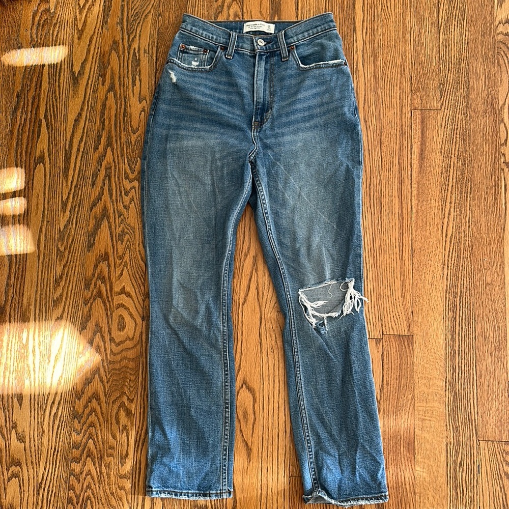 Abercrombie 90s slim straight jeans